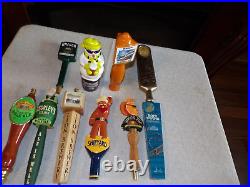 Lot Of 10 Beer Tap Handles SEE ALL PICS