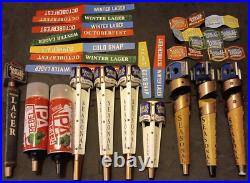 Lot Of 10 Samuel Adams Beer Tap Handles Lot Beer Collector Bar Closure Lot