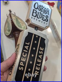 Lot Of 11 Used Beer Tap Handles Saint Arnold, Stella Artois, Ale, Lager, Random