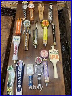 Lot Of 16 Beer Taps Handles Great Decorations For Man caveFun Great Variety