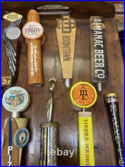 Lot Of 16 Beer Taps Handles Great Decorations For Man caveFun Great Variety