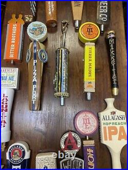 Lot Of 16 Beer Taps Handles Great Decorations For Man caveFun Great Variety