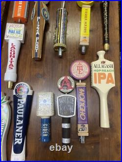 Lot Of 16 Beer Taps Handles Great Decorations For Man caveFun Great Variety