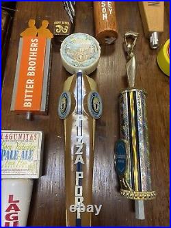 Lot Of 16 Beer Taps Handles Great Decorations For Man caveFun Great Variety