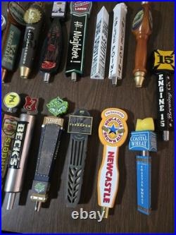Lot Of (17) Beer Tap Handles. Please See Pictures