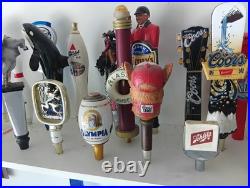 Lot Of 27 Vintage Original Promo Beer Tap Handles Coors Light Budweiser Ale Lot Of 27 Vintage Original Promo Beer Tap Handles Coors Light Budweiser Ale