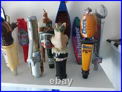 Lot Of 27 Vintage Original Promo Beer Tap Handles Coors Light Budweiser Ale