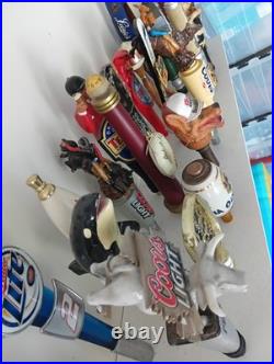 Lot Of 27 Vintage Original Promo Beer Tap Handles Coors Light Budweiser Ale