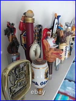 Lot Of 27 Vintage Original Promo Beer Tap Handles Coors Light Budweiser Ale
