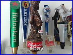 Lot Of 27 Vintage Original Promo Beer Tap Handles Coors Light Budweiser Ale