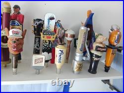 Lot Of 27 Vintage Original Promo Beer Tap Handles Coors Light Budweiser Ale Lot Of 27 Vintage Original Promo Beer Tap Handles Coors Light Budweiser Ale