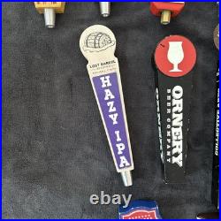 Lot Of 36 Draft Beer Tap Handles Assorted Brands