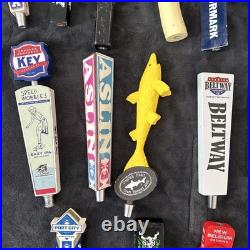 Lot Of 36 Draft Beer Tap Handles Assorted Brands