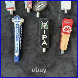 Lot Of 36 Draft Beer Tap Handles Assorted Brands
