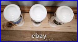 Lot Of 3 -Delirium Beer Noël, Tremens & Nocturnum- Beer Tap Handles Excellent