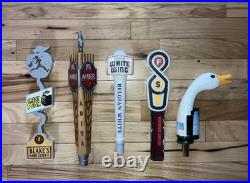 Lot Of 5 Beer Tap Handles