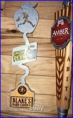 Lot Of 5 Beer Tap Handles