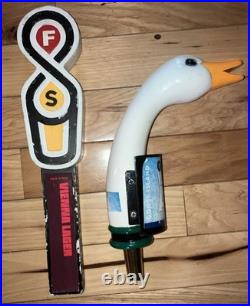 Lot Of 5 Beer Tap Handles