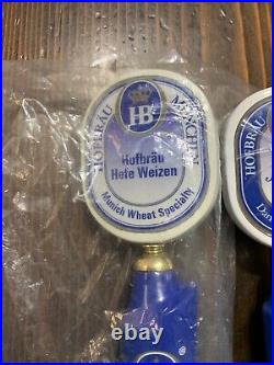 Lot Of 5 Hofbrauhaus Munchen Tap Handle Bar Man Cave Bar HB Some New Some Used