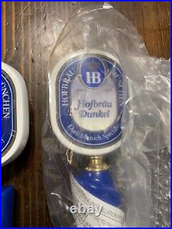 Lot Of 5 Hofbrauhaus Munchen Tap Handle Bar Man Cave Bar HB Some New Some Used