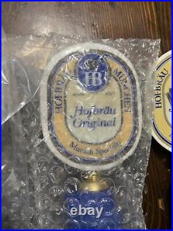 Lot Of 5 Hofbrauhaus Munchen Tap Handle Bar Man Cave Bar HB Some New Some Used