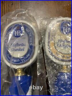 Lot Of 5 Hofbrauhaus Munchen Tap Handle Bar Man Cave Bar HB Some New Some Used