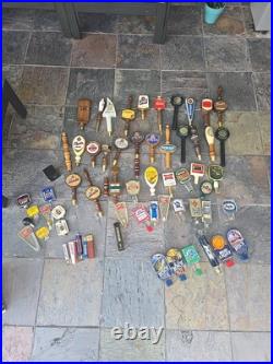 Lot Of 62 Vintage Beer Tap Draft Handles