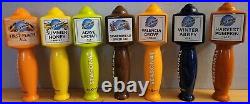 Lot Of 7 Blue Moon Brewing Co. Seasonal Tap Handles incl. RARE First Peach Ale