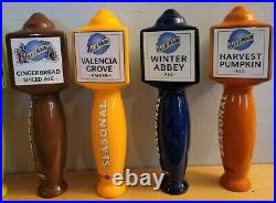 Lot Of 7 Blue Moon Brewing Co. Seasonal Tap Handles incl. RARE First Peach Ale