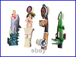 Lot Of Rare Miami Brewing Company BEER Tap Handles NEW Without Box Miami Vice