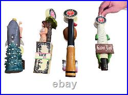 Lot Of Rare Miami Brewing Company BEER Tap Handles NEW Without Box Miami Vice