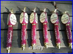Lot Of Six New Yuengling Beer Tap Handles One Eagle Is Wings Flapped Down