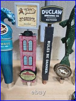 Lot Shorts Kona Duclaw Beer Tap Handles Elysian Epic Brewing Dogfish Head Cigar