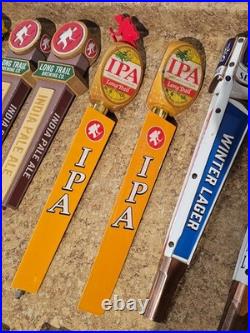 Lot of 11 Beer Tap Handle Bar Brewery Pub Man Cave Craft Beer IPA Long Trail
