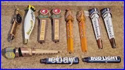 Lot of 11 Beer Tap Handle Bar Brewery Pub Man Cave Craft Beer IPA Long Trail Lot of 11 Beer Tap Handle Bar Brewery Pub Man Cave Craft Beer IPA Long Trail