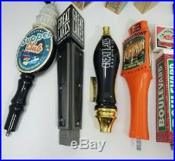 Lot of 13 Midwest Breweries Beer Tap Handles Midwest Breweries