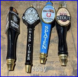 Lot of 26 Beer Tap Handles Budweiser Michelob Miller Lite Beck Amstel & More