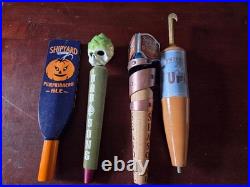 Lot of 27 Beer Tap Handles Craft Brewery Bar Keg Handles Lagunitas Samuel Adams