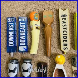 Lot of 28 Draft Beer Tap Handles Bar Decor-Great Lakes, Rhinegeist Large Variety