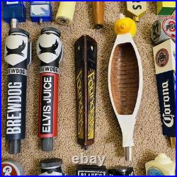 Lot of 28 Draft Beer Tap Handles Bar Decor-Great Lakes, Rhinegeist Large Variety