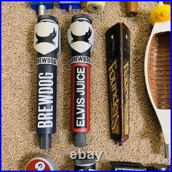 Lot of 28 Draft Beer Tap Handles Bar Decor-Great Lakes, Rhinegeist Large Variety
