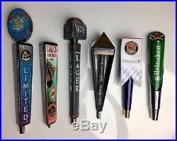 Lot of 45 UNIQUE BEER TAP HANDLES FOR Kegs