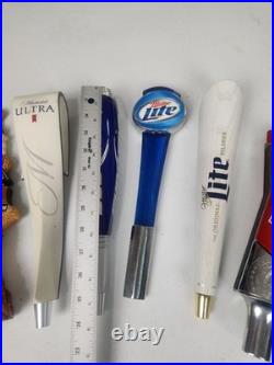 Lot of 7 Vintage Beer Tap Handles Budweiser Miller Lite Shock Top Michelob Lot of 7 Vintage Beer Tap Handles Budweiser Miller Lite Shock Top Michelob