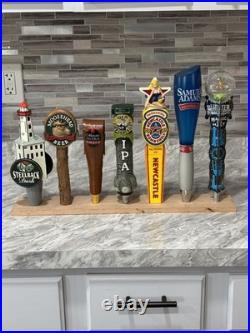 Lot of 7 beer tap handles