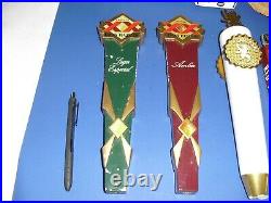 Lot of 8 Beer Tap Handles! Dos Equis Karl Strauss Shock Top Modelo IPA Lager 08