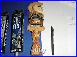 Lot of 8 Beer Tap Handles! Dos Equis Karl Strauss Shock Top Modelo IPA Lager 08