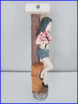Lucette Sexy Farmer's Daughter Daisy Dukes 11 Draft Beer Tap Handle Mancave
