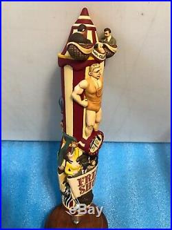 MDW FREAKSHOW STRONGEST MAN ON EARTH tap handle. CALIFORNIA