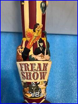 MDW FREAKSHOW STRONGEST MAN ON EARTH tap handle. CALIFORNIA