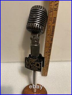 MGD MILLER GENUINE DRAFT MUSIC MICROPHONE Draft beer tap handle. USA MGD MILLER GENUINE DRAFT MUSIC MICROPHONE Draft beer tap handle. USA